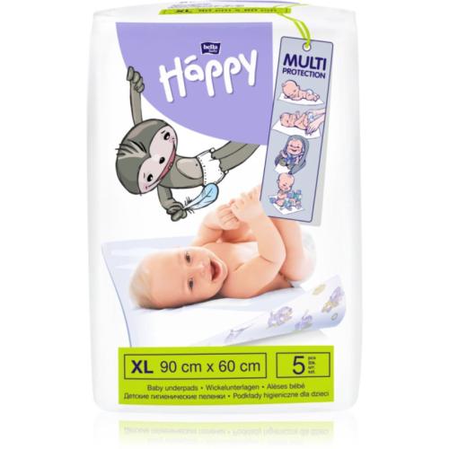 BELLA Baby Happy Size XL σελτεδάκια μιας χρήσης 90x60 cm 5 τμχ