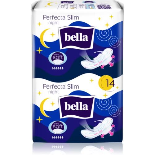 BELLA Perfecta Slim Night Extra Soft σερβιέτες 14 τμχ