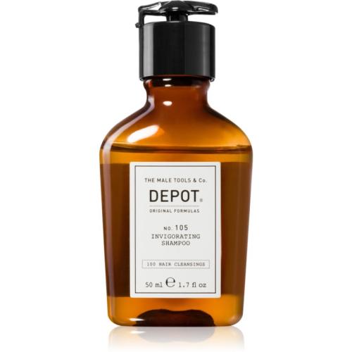 Depot No. 105 Invigorating Shampoo δυναμωτικό σαμπουάν ενάντια στη τριχόπτωση 50 ml