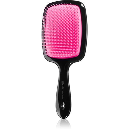 Janeke Detangling Hairbrush μεγάλη επίπεδη βούρτσα για τα μαλλιά 23,5 x 9,5 x 3 cm PINK 1 τμχ