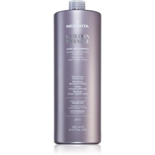 Medavita Keratin Miracle Sleek Hair Shampoo λειαντικό σαμπουάν 1250 μλ