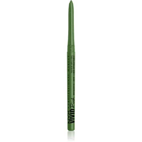 NYX Professional Makeup Vivid Rich αυτόματο μολύβι για τα μάτια απόχρωση 09 Its Giving Jade 0,28 γρ