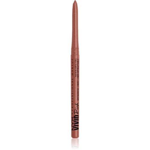 NYX Professional Makeup Vivid Rich αυτόματο μολύβι για τα μάτια απόχρωση 10 Spicy Pearl 0,28 γρ
