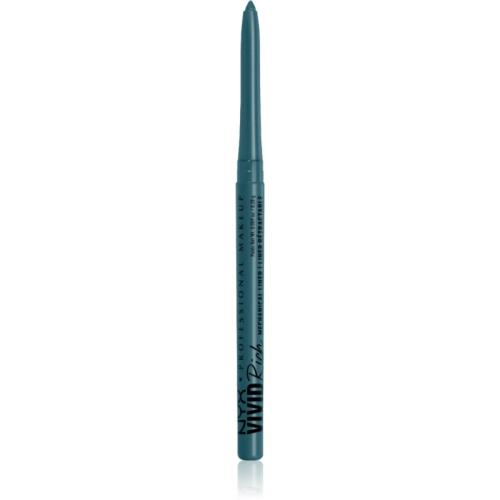 NYX Professional Makeup Vivid Rich αυτόματο μολύβι για τα μάτια απόχρωση 13 Aquamarine Dream 0,28 γρ