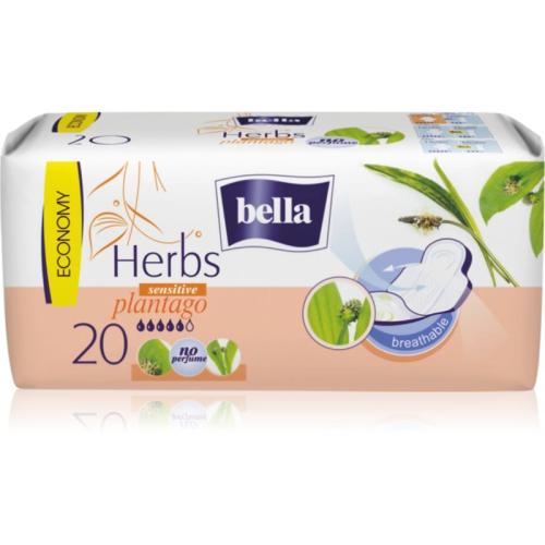 BELLA Herbs Plantago σερβιέτες χωρίς άρωμα 20 τμχ