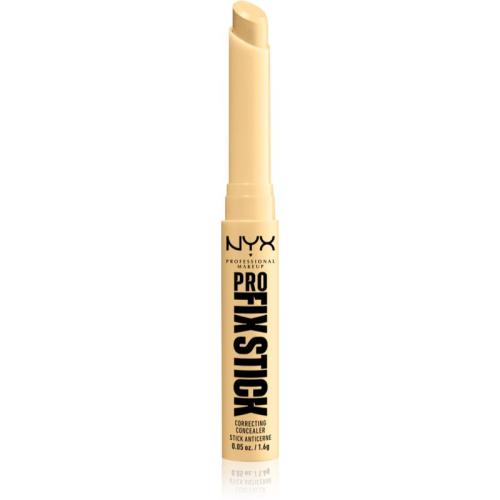 NYX Professional Makeup Pro Fix Stick κονσίλερ για την ενοποιήση του τόνου χρώματος της επιδερμίδας απόχρωση 0.3 Yellow 1,6 γρ