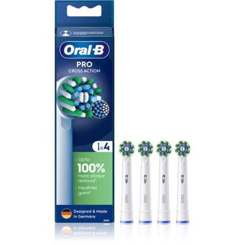 Oral B PRO Cross Action ανταλλακτική κεφαλή για οδοντόβουρτσα 4 τμχ