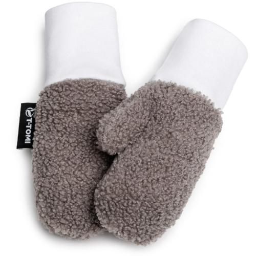 T-TOMI TEDDY Gloves Grey γάντι για παιδιά από τη γέννηση 12-18 months 1 τμχ