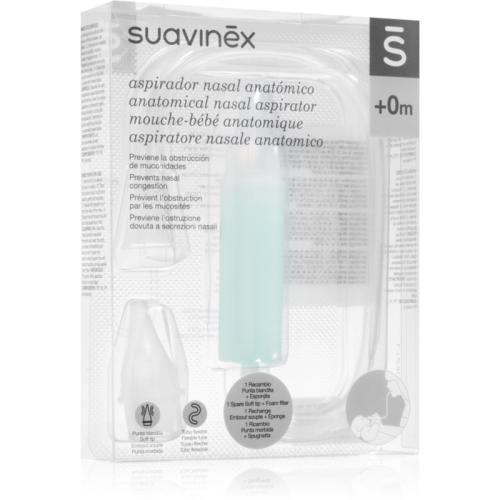 Suavinex Anatomical Nasal Aspirator αναρροφητής ρινικής βλέννας 0 m+ 1 τμχ