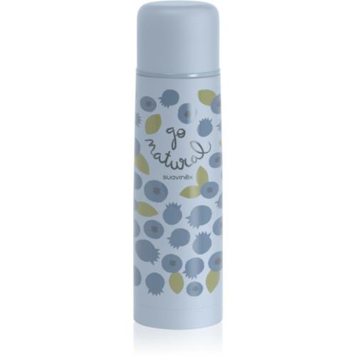 Suavinex Go Natural Flask for Liquids θερμός Blueberry 0 m+ 500 ml