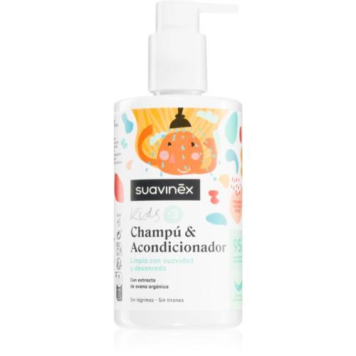 Suavinex Kids Shampoo & Conditioner σαμπουάν και κοντίσιονερ 2 σε 1 για παιδιά 3 y+ 300 ml