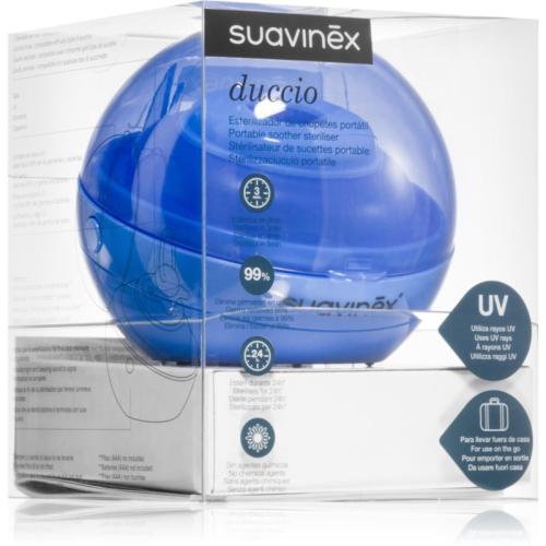 Suavinex Portable Soother Steriliser αποστειρωτής UV Blue 1 τμχ