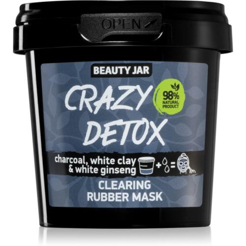 Beauty Jar Crazy Detox καθαριστική ξεφλουδιστική μάσκα 20 γρ