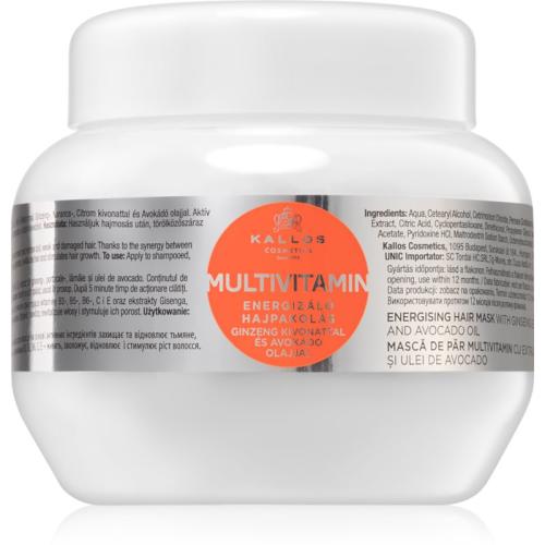 Kallos Multivitamin ενεργοποιητική μάσκα μαλλιών 275 ml