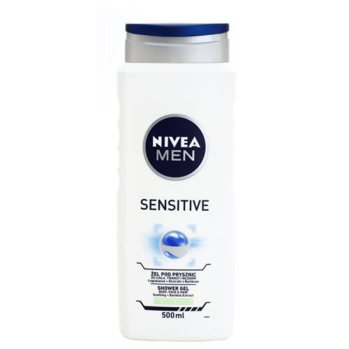Nivea Men Sensitive τζελ για ντους για άντρες 500 μλ