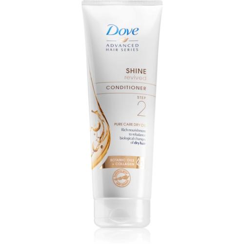 Dove Advanced Hair Series Pure Care Dry Oil κοντίσιονερ για ξηρά και ματ μαλλιά 250 μλ