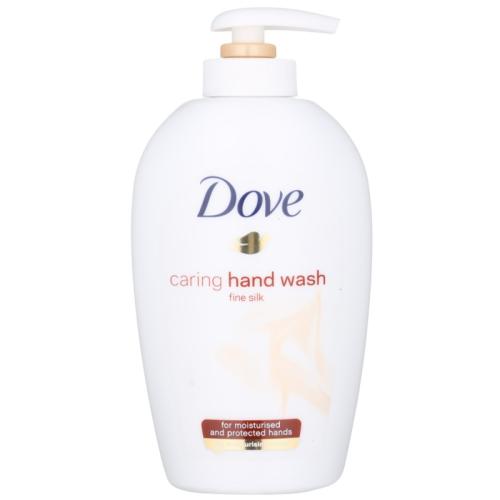 Dove Silk Fine υγρό σαπούνι με αντλία λευκή ορχιδέα 250 ml