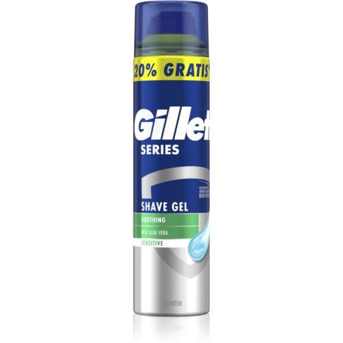 Gillette Series Aloe Vera καταπραϋντικό τζελ για το ξύρισμα 240 ml