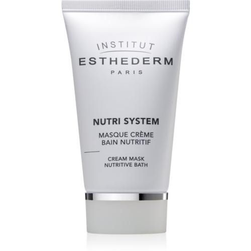 Institut Esthederm Nutri System Cream Mask Nutritive Bath θρεπτική κρεμώδης μάσκα με αναζωογονητικά αποτέλεσματα 75 μλ