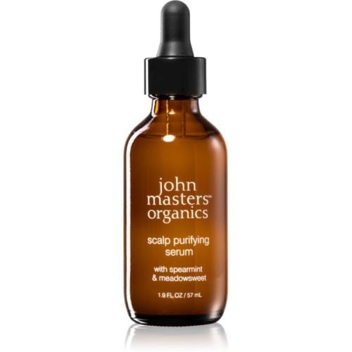 John Masters Organics Spearmint & Meadowsweet Scalp Purifying Serum ορός για τριχωτό της κεφαλής με θρεπτικό αποτέλεσμα 57 ml
