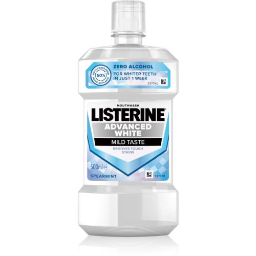 Listerine Advanced White Mild Taste στοματικό διάλυμα με λευκαντική επίδραση 500 ml