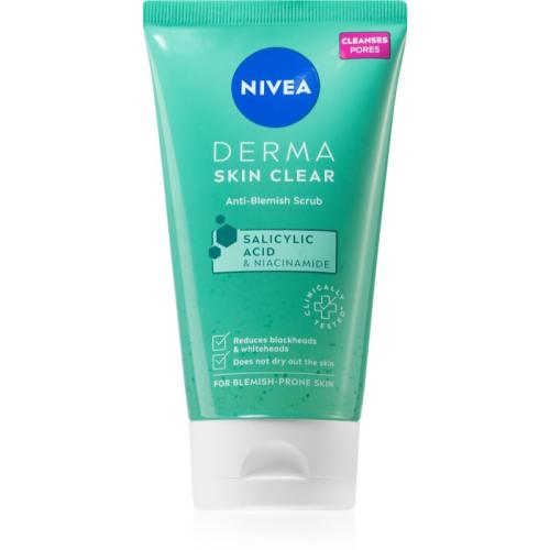 Nivea Derma Skin Clear καθαριστική απολέπιση προσώπου 150 ml