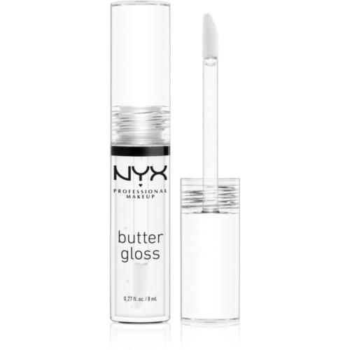 NYX Professional Makeup Butter Gloss λιπ γκλος απόχρωση 54 Sugar Glass 8 ml