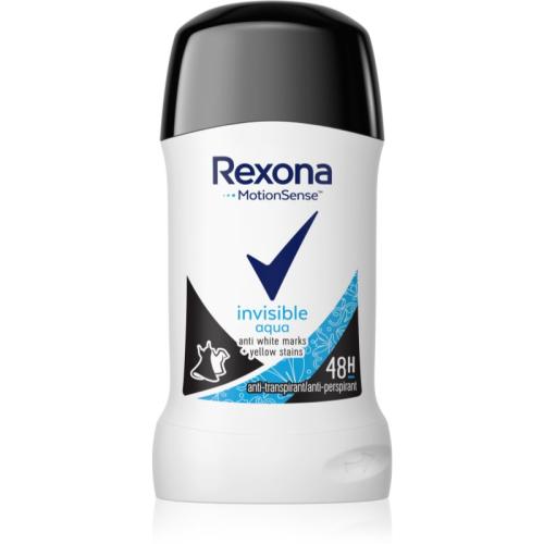 Rexona Invisible Antiperspirant αντιιδρωτικό Aqua 40 μλ