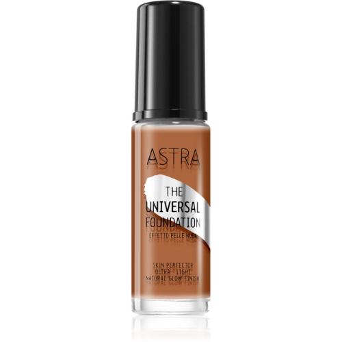 Astra Make-up Universal Foundation ελαφρύ μακιγιάζ με λαμπρυντική επίδραση απόχρωση 13W 35 μλ