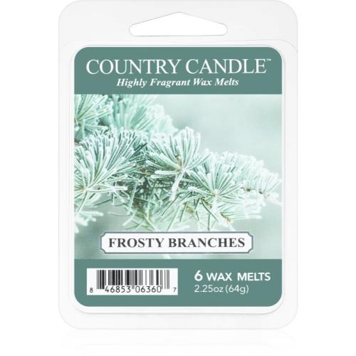 Country Candle Frosty Branches κερί για αρωματική λάμπα 64 γρ