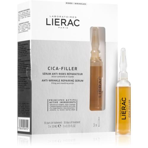 Lierac Cica-Filler εντατικά αποκαταστατικός ορός ενάντια στις ρυτίδες 3x10 μλ