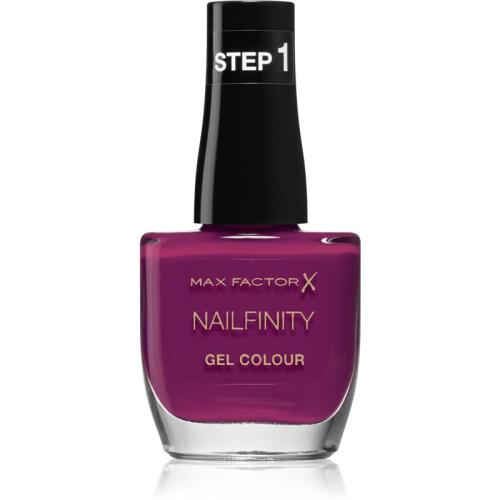 Max Factor Nailfinity Gel Colour τζελ βερνίκι νυχιών χωρίς τη χρήση των UV/LED λαμπτήρων απόχρωση 340 VIP 12 ml
