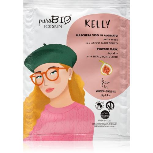 puroBIO Cosmetics Kelly Fig μάσκα που ξεφλουδίζει 13 γρ