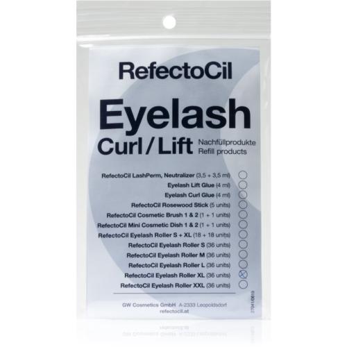 RefectoCil Eyelash Curl μπικουτί για περμανάντ για τις βλεφαρίδες μέγεθος XL 36 τμχ