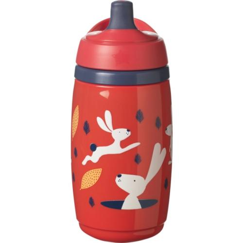 Tommee Tippee Superstar Sport 12m+ κούπα - θερμός για παιδιά Red 266 ml