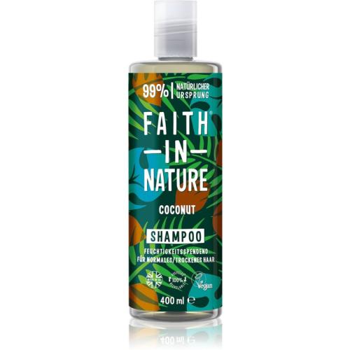 Faith In Nature Coconut ενυδατικό σαμπουάν για κανονικά έως ξηρά μαλλιά 400 μλ