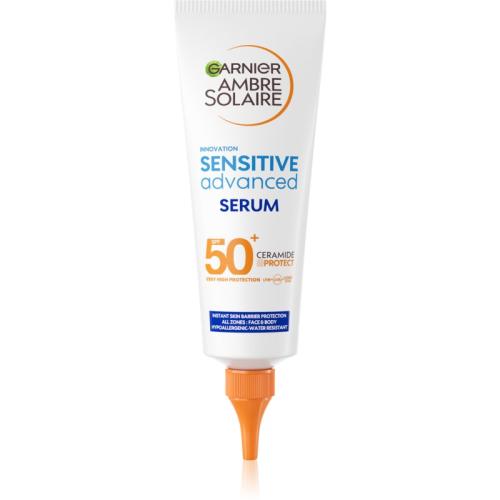 Garnier Ambre Solaire Sensitive Advanced προστατευτικός ορός για το σώμα SPF 50+ 125 ml