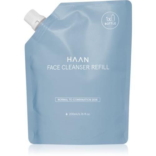 HAAN Skin care Face Cleanser καθαριστικό τζελ προσώπου για κανονική έως μικτή επιδερμίδα ανταλλακτική γέμιση 200 ml