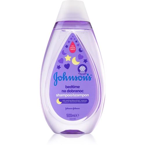 Johnson's® Bedtime τζελ πλυσίματος για καλό ύπνο για τα μαλλιά 500 μλ