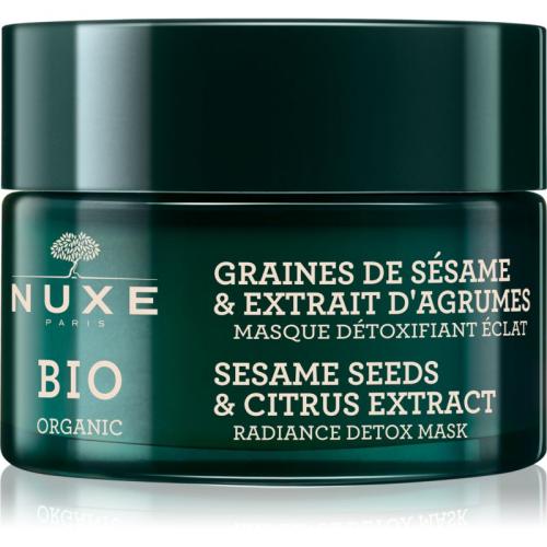 Nuxe Bio Organic αποτοξινωτική μάσκα για λαμπρή επιδερμίδα 50 μλ