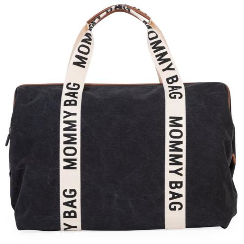 Childhome Mommy Bag Canvas Black τσάντα αλλαξιέρα 55 x 30 x 40 cm 1 τμχ