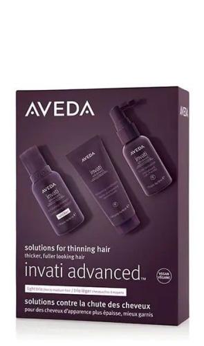Aveda Invati Advanced Light Discovery Set (Exfoliating Shampoo 50ml, Thickening Conditioner 50ml & Scalp Revitalizer 30ml)