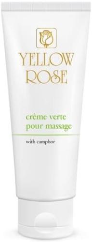 Yellow Rose Creme Verte Pour Massage (250ml)