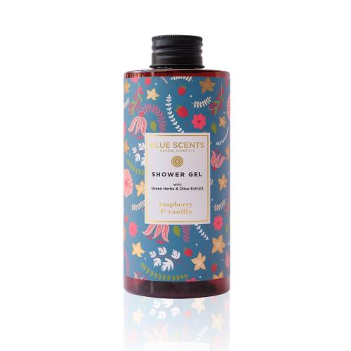 Blue Scents Shower Gel Raspberry & Vanilla (300ml)