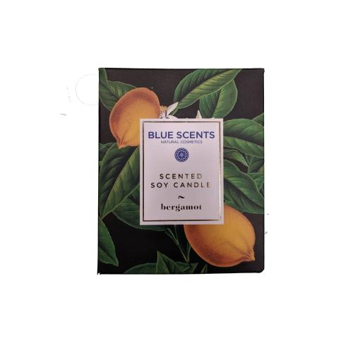 Blue Scents Scented Soy Candle - Bergamot (145gr)