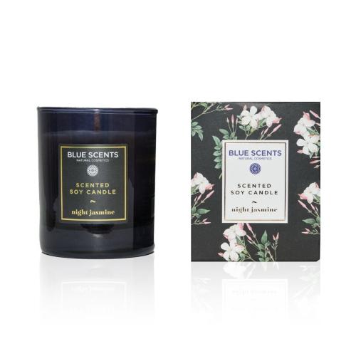 Blue Scents Scented Soy Candle - Night Jasmine (145gr)