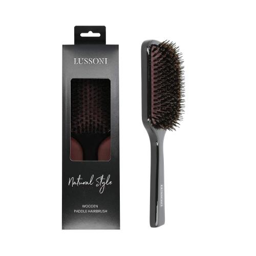 Lussoni Natural Style - Wooden Paddle Hairbrush