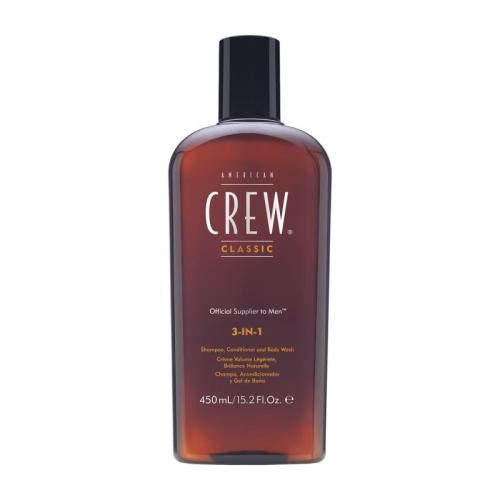 American Crew Classic 3-in-1 Shampoo, Conditioner & Body Wash (450ml)