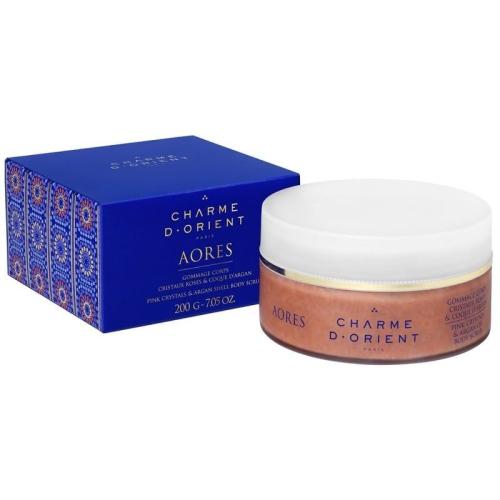 Charme d' Orient Body Scrub with Rose Crystals & Argan Shell (200gr)
