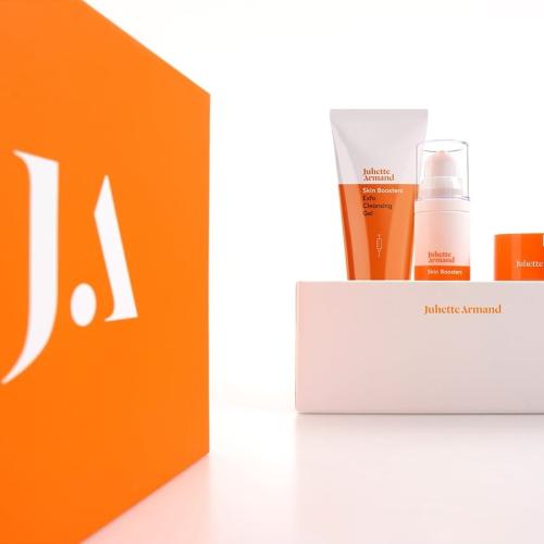 Juliette Armand - Skin Boosters Antiage Gift Set (Cleansing Gel 100ml, Chronos Hydra Correct Serum 30ml & Chronos Hydra Correct Cream 50ml)